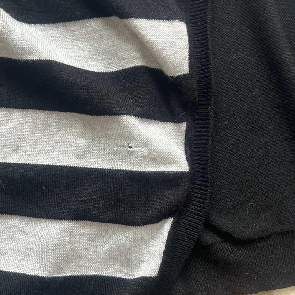 Striped Colorblock Cardigan - Picture 4 of 4